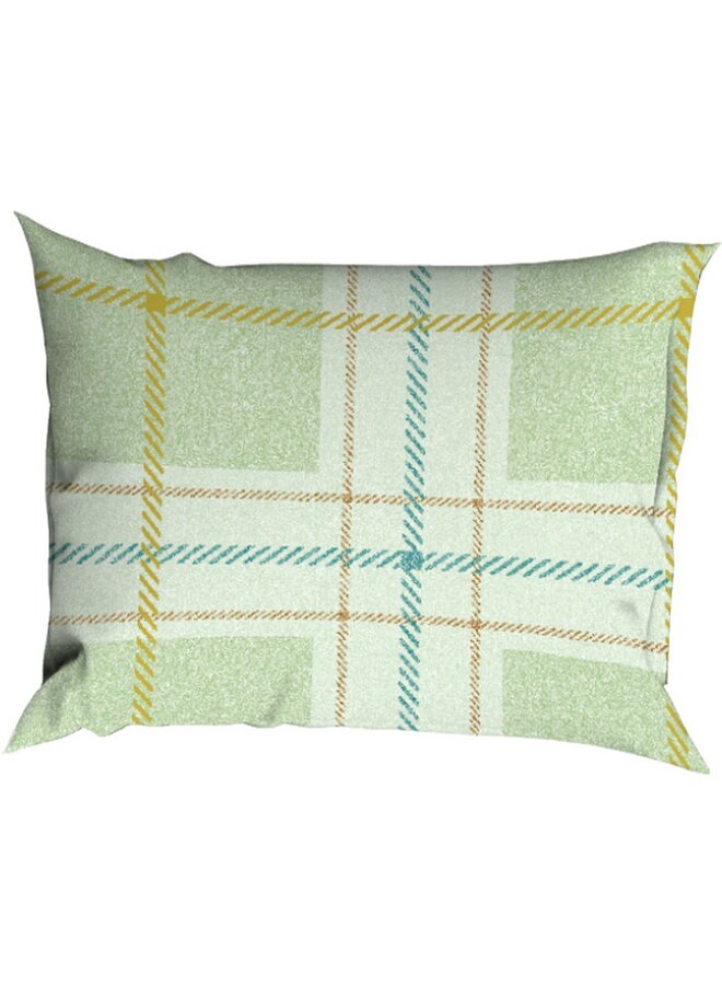 Romanette Dekbedovertrek Rubik Groen - Katoen