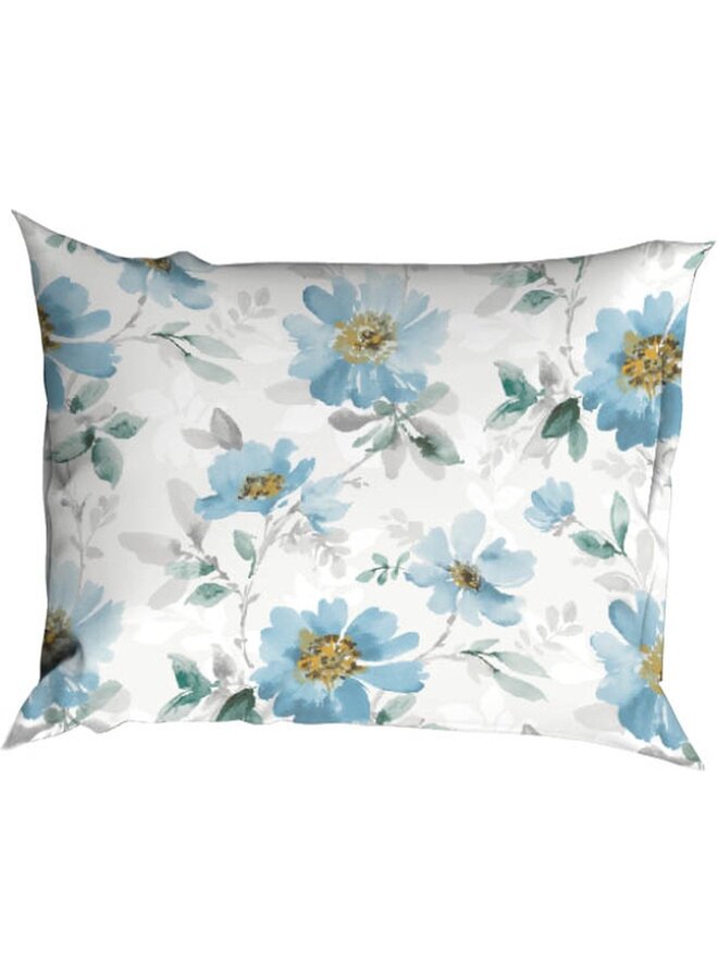 Satin d'Or Dekbedovertrek Rafaella Blauw - Katoensatijn