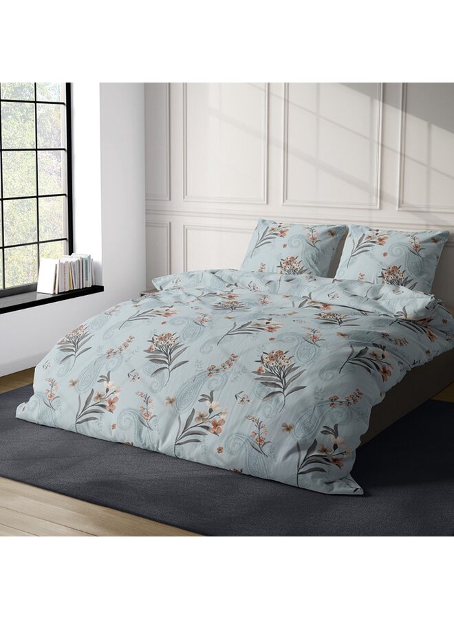 Satin d'Or Dekbedovertrek Rodarte Blauw - Katoensatijn