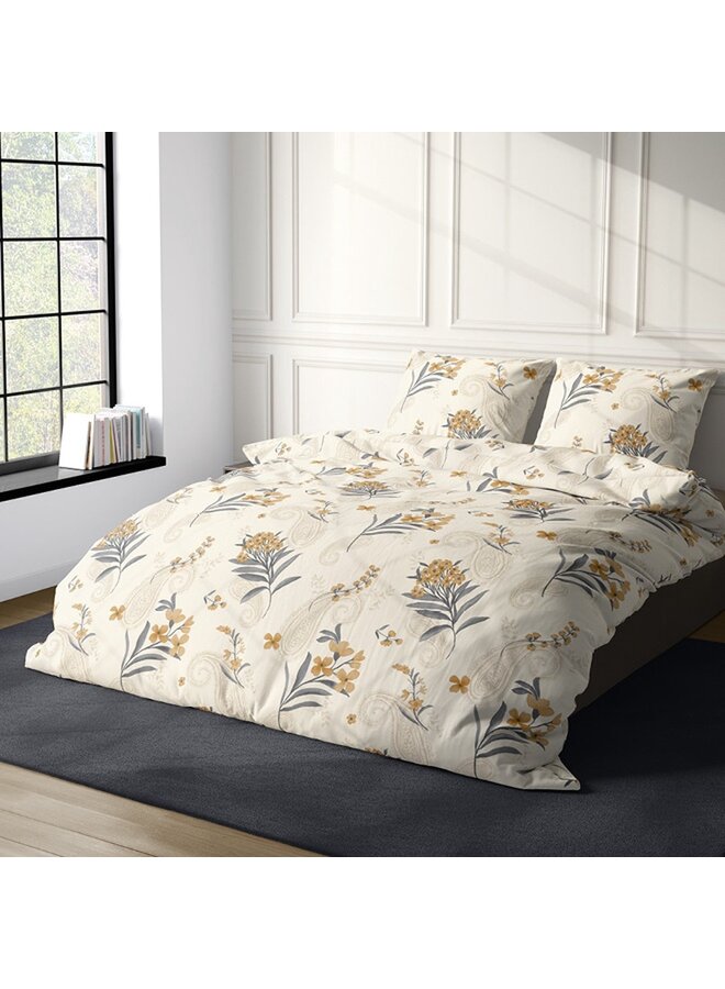 Satin d'Or Dekbedovertrek Rodarte Creme - Katoensatijn