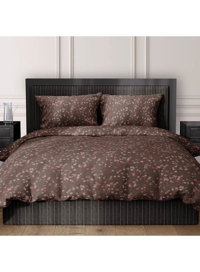 Satin d'Or Dekbedovertrek Muriel Taupe - Katoensatijn