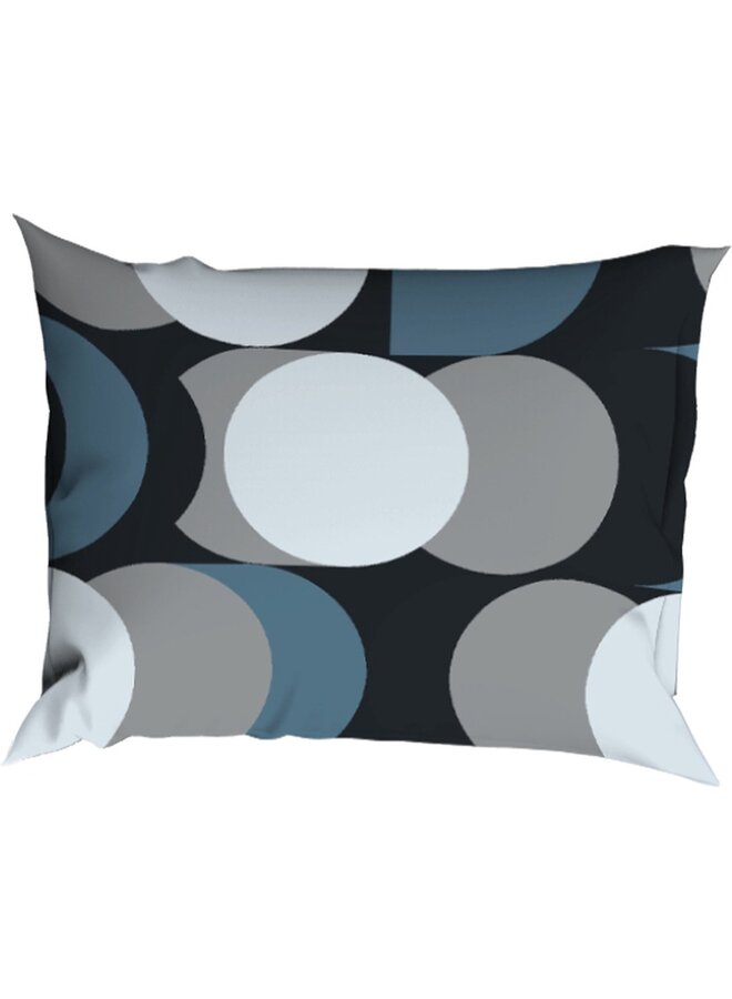 Satin d'Or Dekbedovertrek Artballs Blauw - Katoensatijn