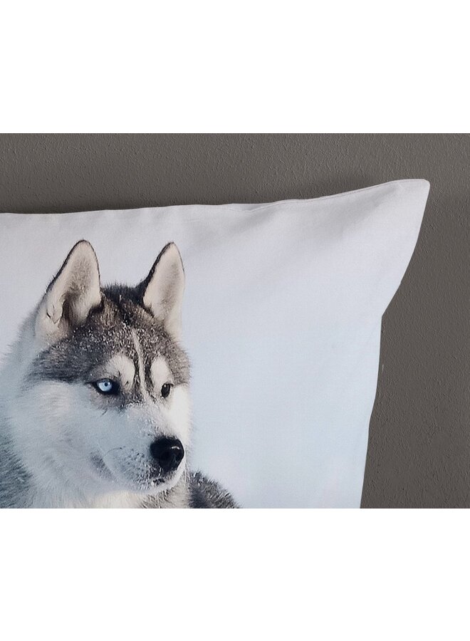 Good Morning Dekbedovertrek Sachar Blauw - Katoen