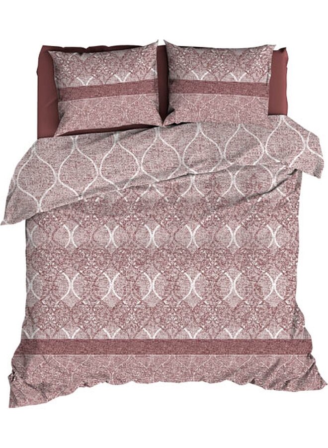 Dekbedovertrek Godiva Roze - Katoensatijn PL1