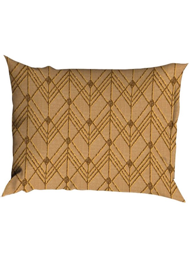 Satin d'Or Dekbedovertrek Vitra Oker - Katoensatijn