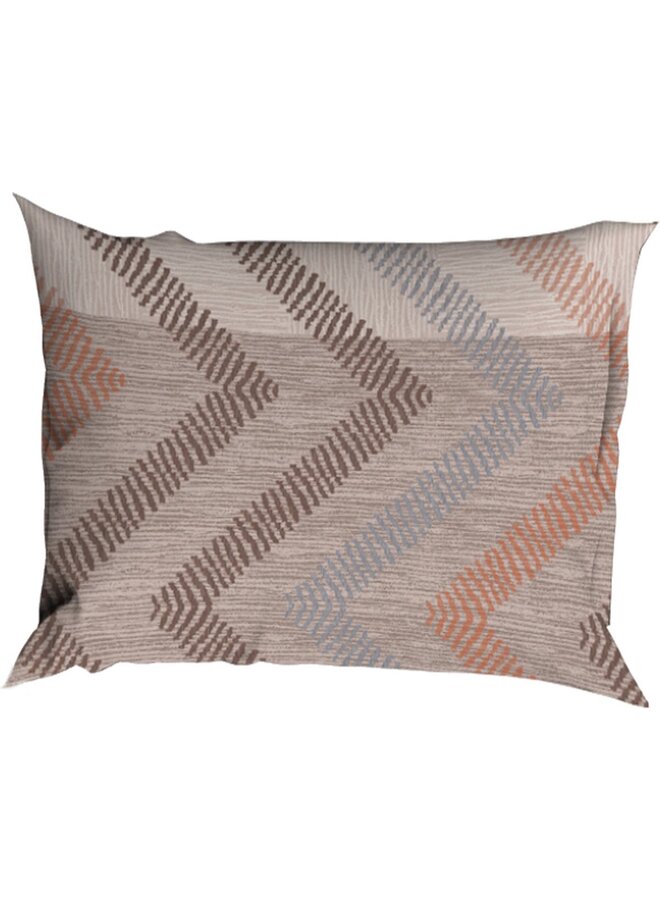 Satin d'Or Dekbedovertrek Ziggo Taupe - Katoensatijn