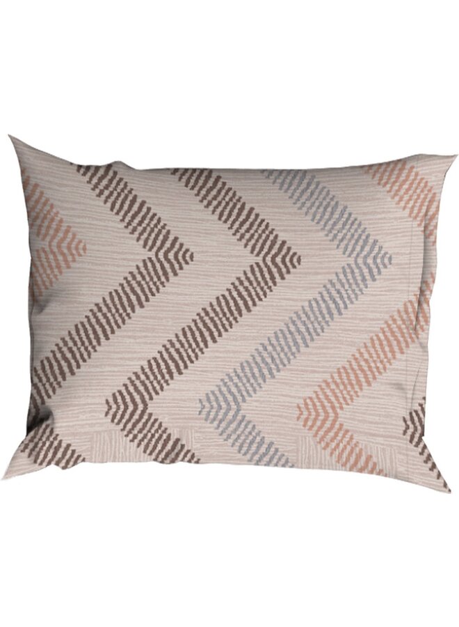 Satin d'Or Dekbedovertrek Ziggo Taupe - Katoensatijn