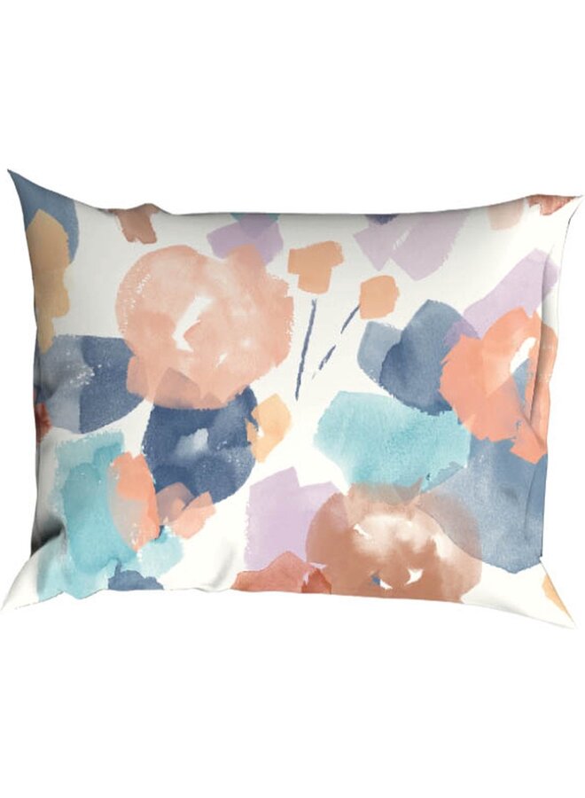 Satin d'Or Dekbedovertrek Murillo Blauw - Katoensatijn