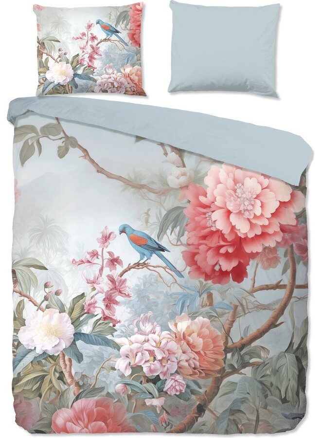 Good Morning Dekbedovertrek Birdie Multi - Katoen