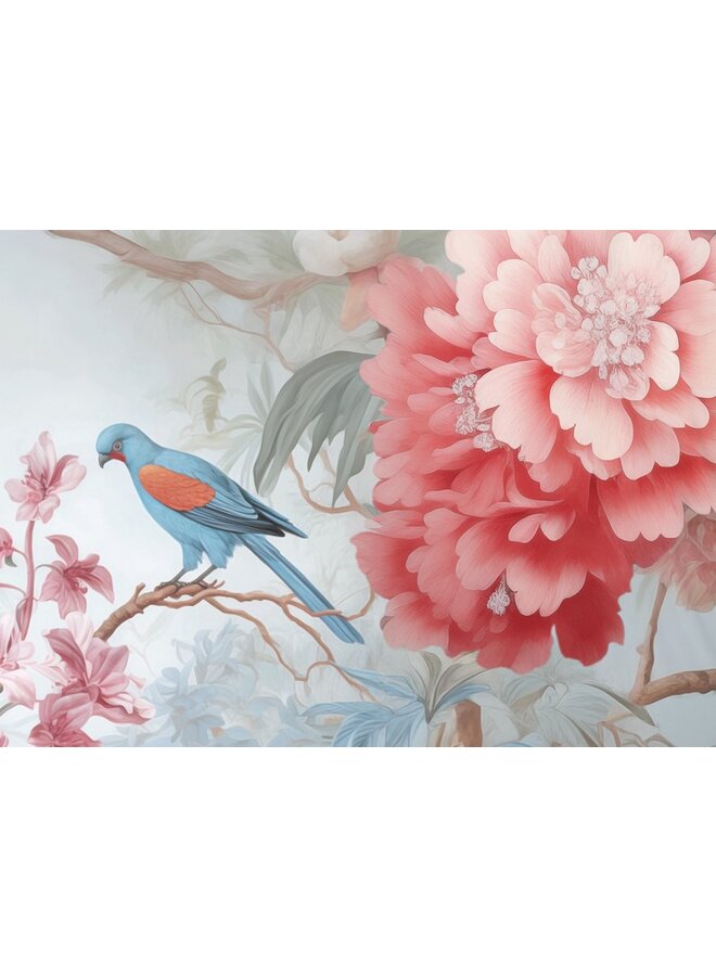 Good Morning Dekbedovertrek Birdie Multi - Katoen