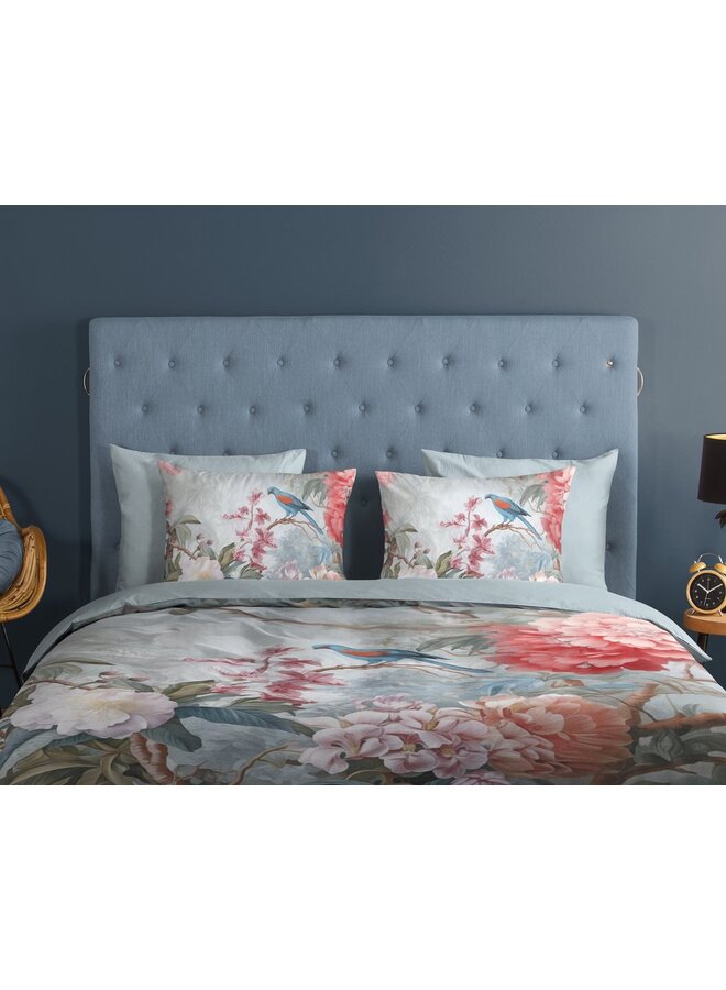 Good Morning Dekbedovertrek Birdie Multi - Katoen