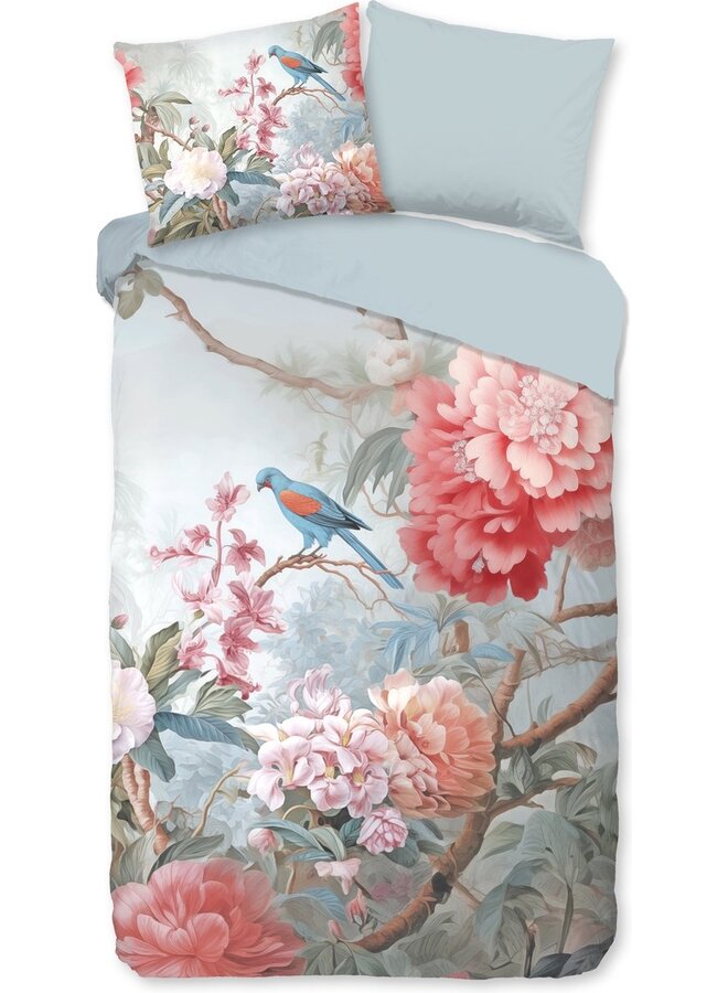 Good Morning Dekbedovertrek Birdie Multi - Katoen