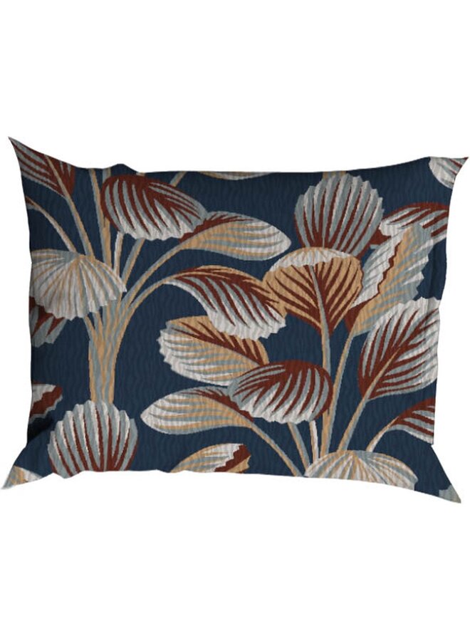 Satin d'Or Dekbedovertrek Ginseng Blauw - Katoensatijn