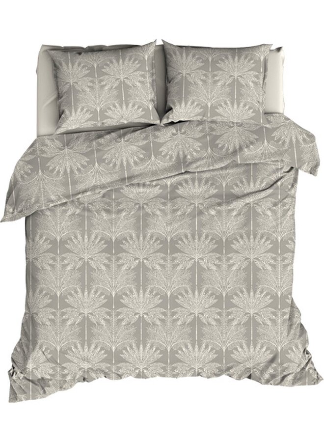 Dekbedovertrek Palmyra Khaki - Katoensatijn PL1