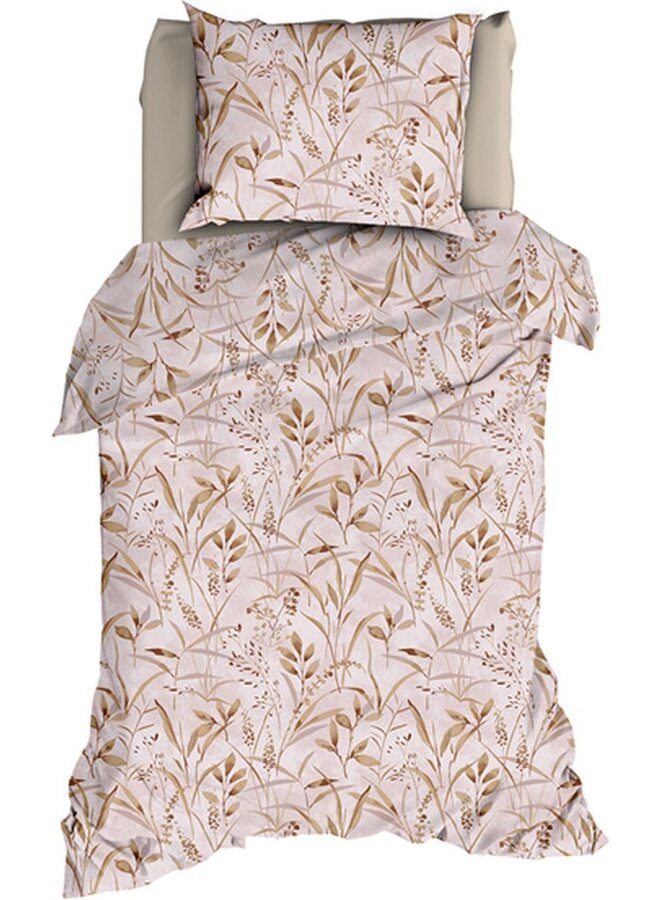 Satin d'Or Dekbedovertrek Galicia OudRoze - Katoensatijn