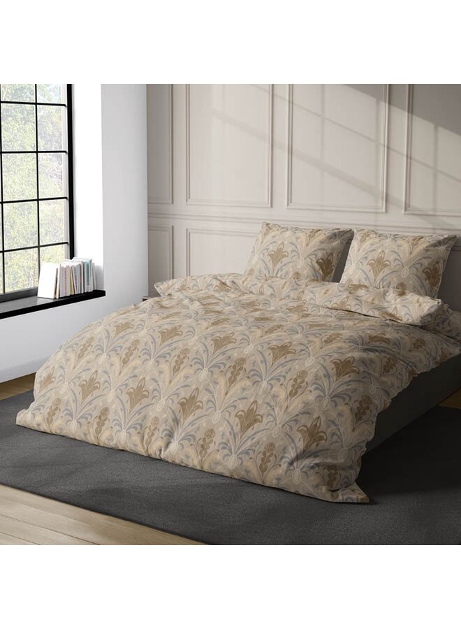 Satin d'Or Dekbedovertrek Belgravia Beige - Katoensatijn