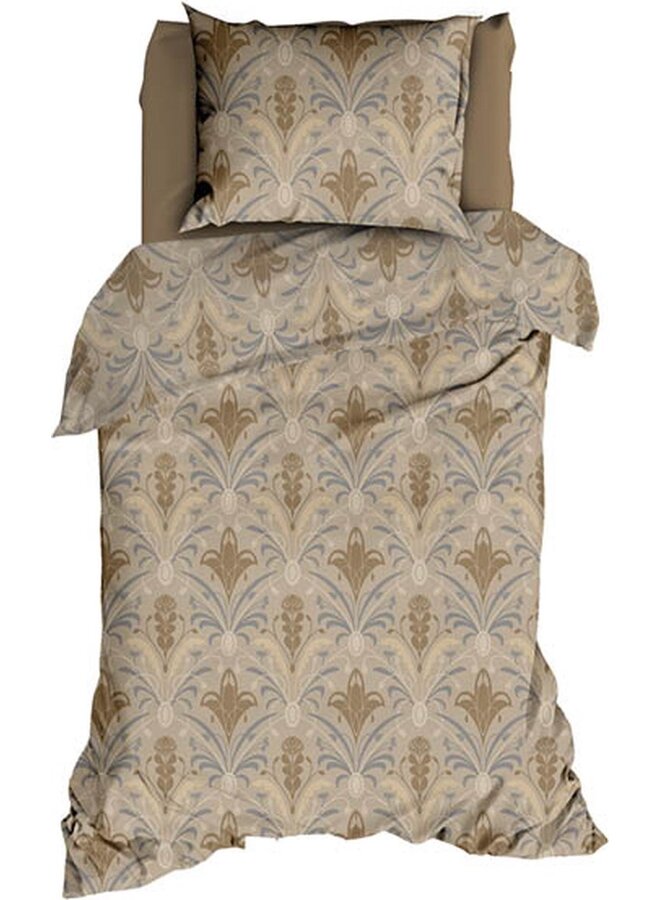 Satin d'Or Dekbedovertrek Belgravia Beige - Katoensatijn