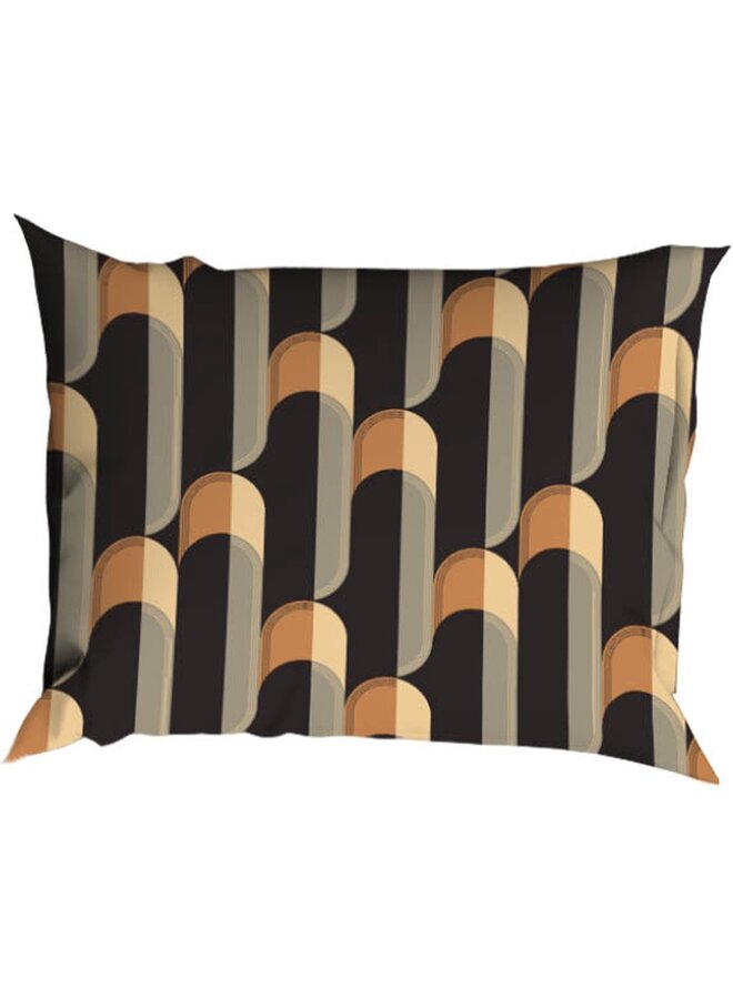 Satin d'Or Dekbedovertrek Cyril Zwart - Katoensatijn