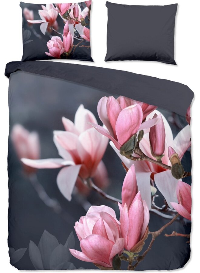 Dekbedovertrek Macy Antraciet - Microvezel