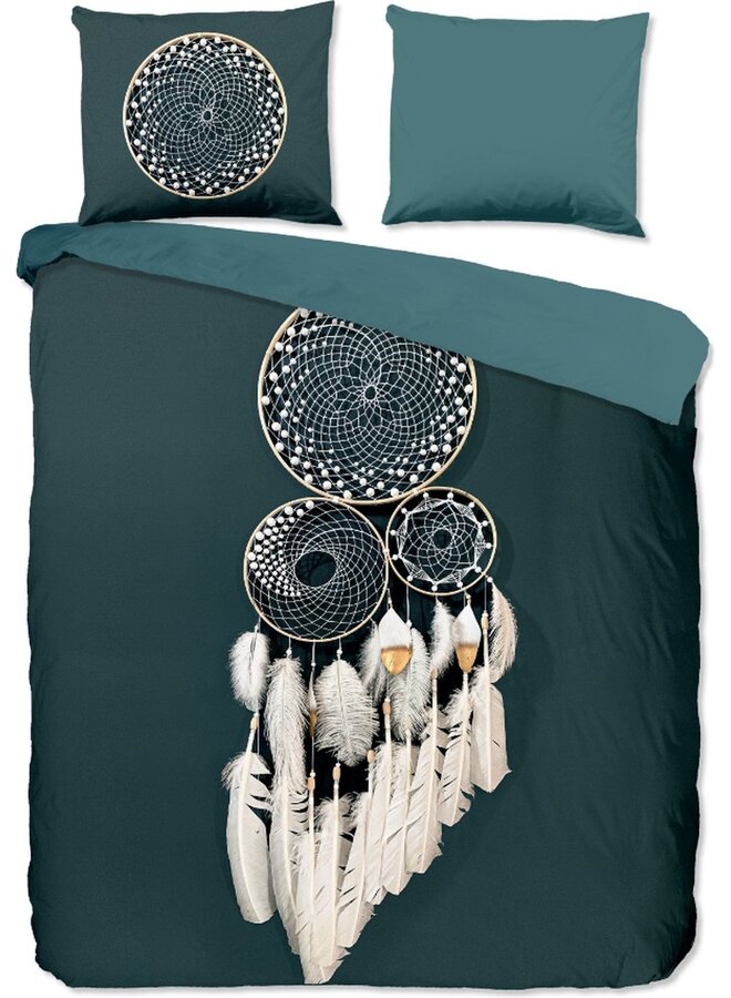 Pure Dekbedovertrek Catch Petrol - Microvezel