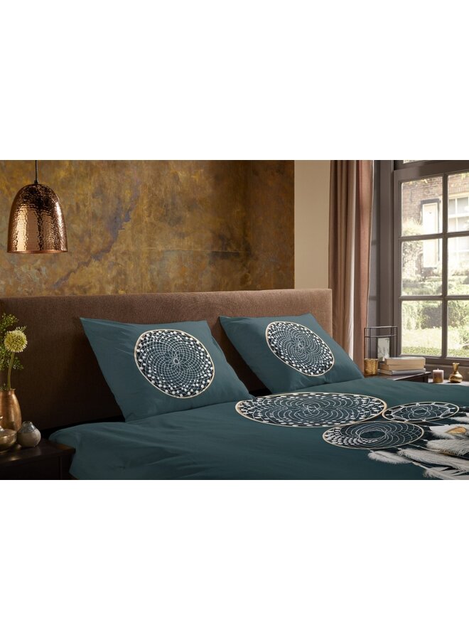 Pure Dekbedovertrek Catch Petrol - Microvezel