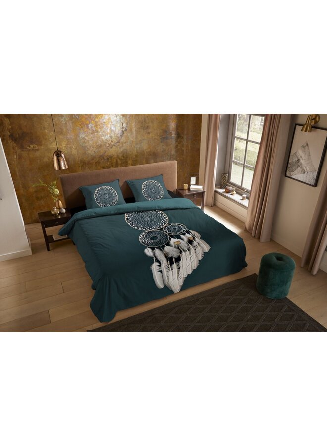 Pure Dekbedovertrek Catch Petrol - Microvezel