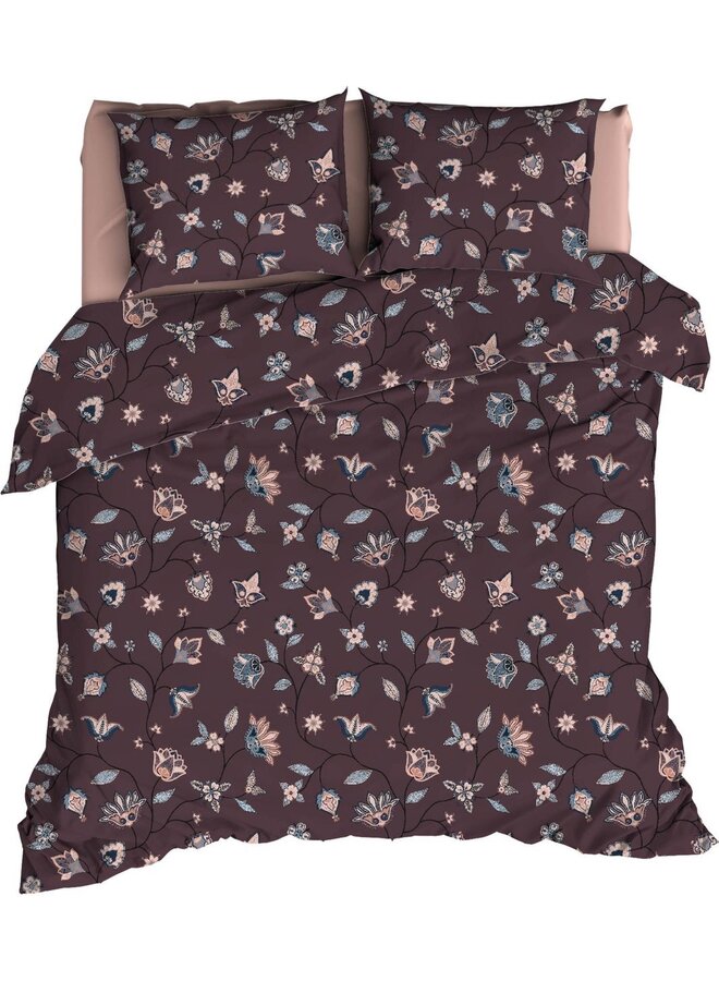 Dekbedovertrek Stacey Paars - Katoensatijn PL1