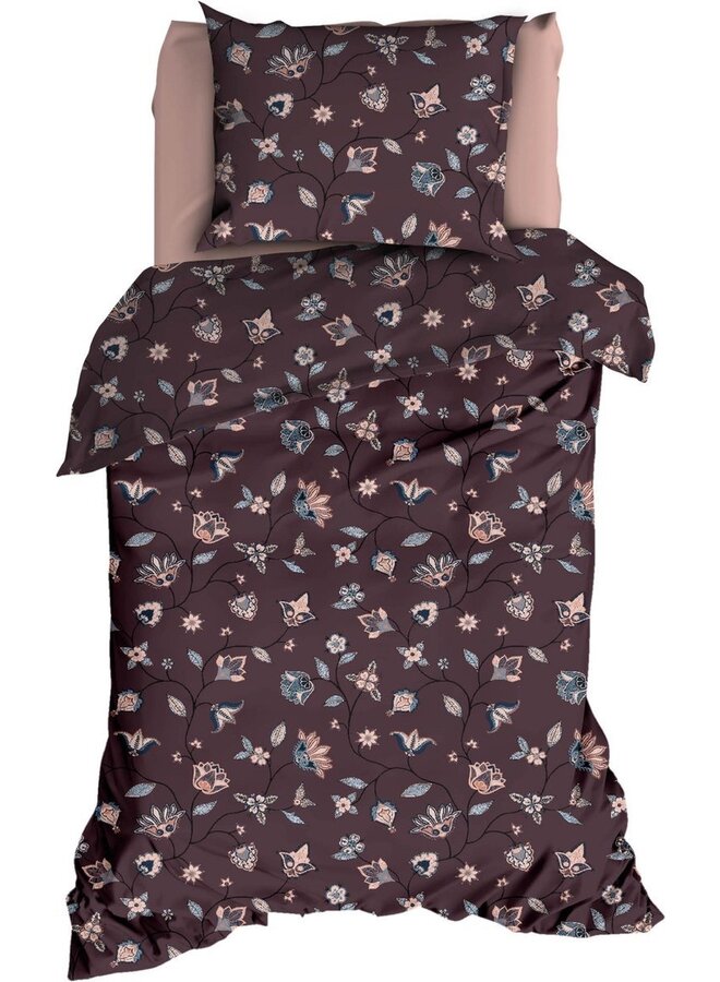 Satin d'Or Dekbedovertrek Stacey Paars - Katoensatijn