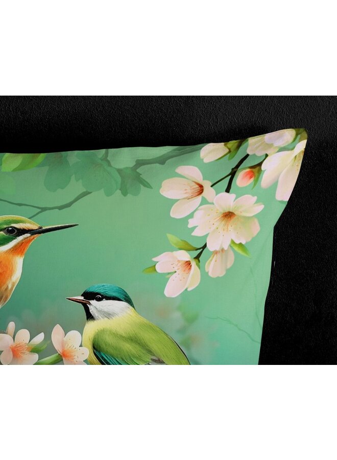 Pure Dekbedovertrek Signi Groen - Microvezel