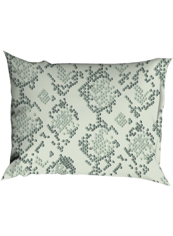 Satin d'Or Dekbedovertrek Blake Groen - Katoensatijn