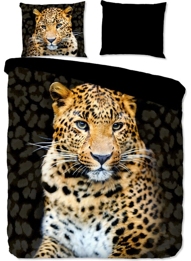 Dekbedovertrek Rayan Zwart - Microvezel PL1