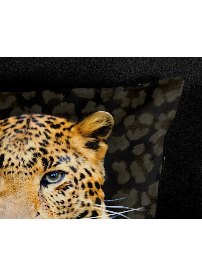 Pure Dekbedovertrek Rayan Zwart - Microvezel