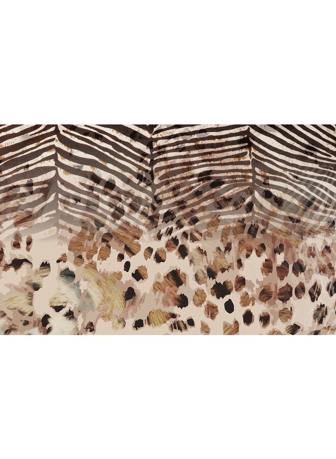 Pure Dekbedovertrek Skins Bruin - Microvezel