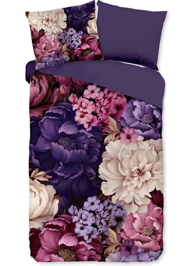 Pure Dekbedovertrek Triade Paars - Microvezel