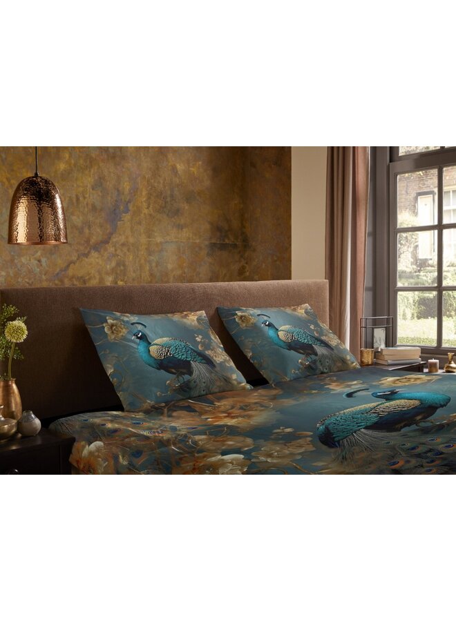 Pure Dekbedovertrek Savaya Petrol - Microvezel