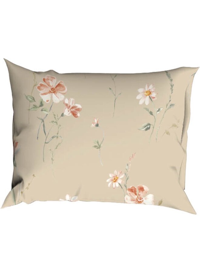 Satin d'Or Dekbedovertrek Zabina Beige - Katoensatijn