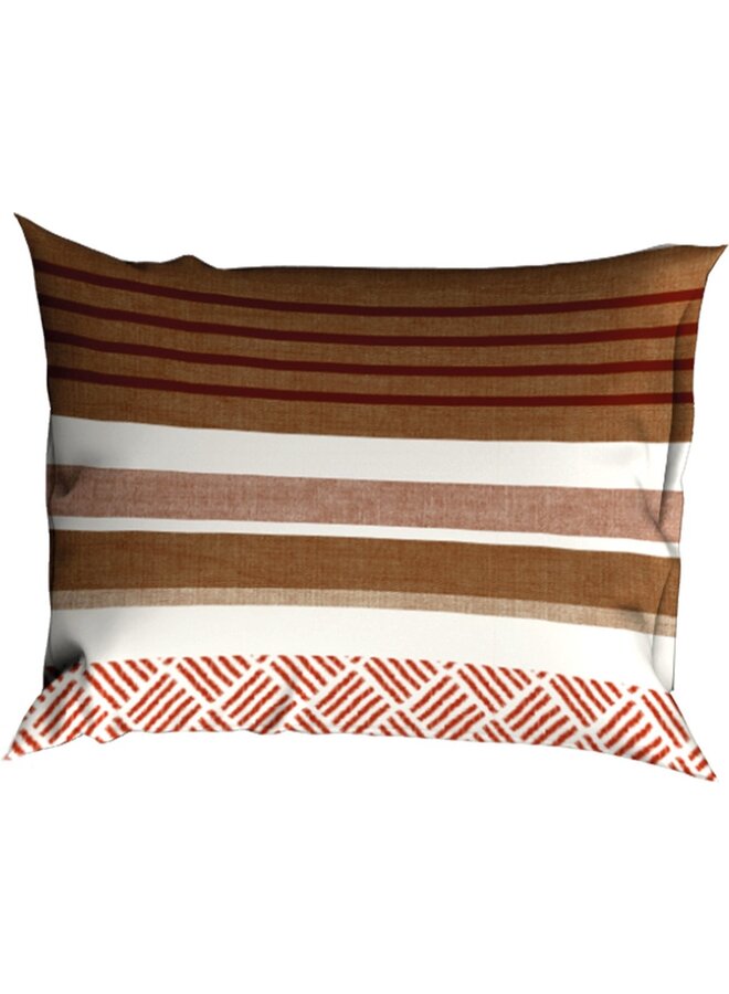 Satin d'Or Dekbedovertrek Westfield Bruin - Katoensatijn