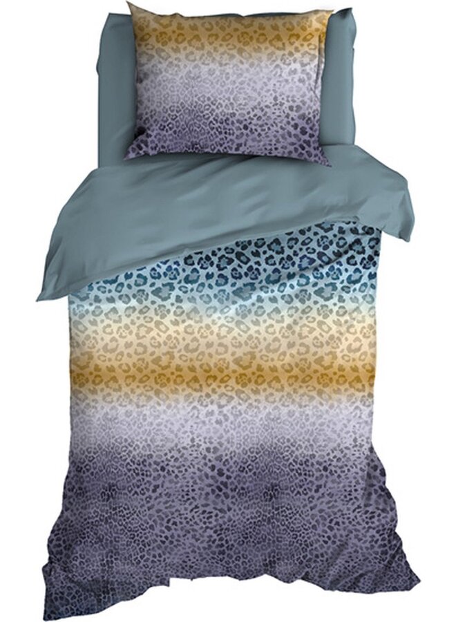 Satin d'Or Dekbedovertrek Panthera Grijs - Katoensatijn