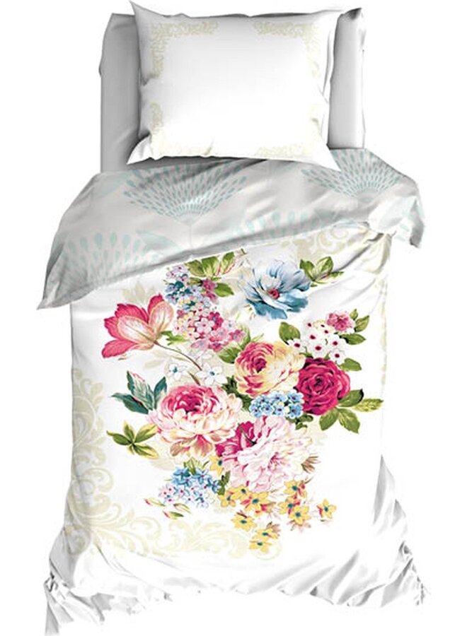 Satin d'Or Dekbedovertrek Robina Multi - Katoensatijn