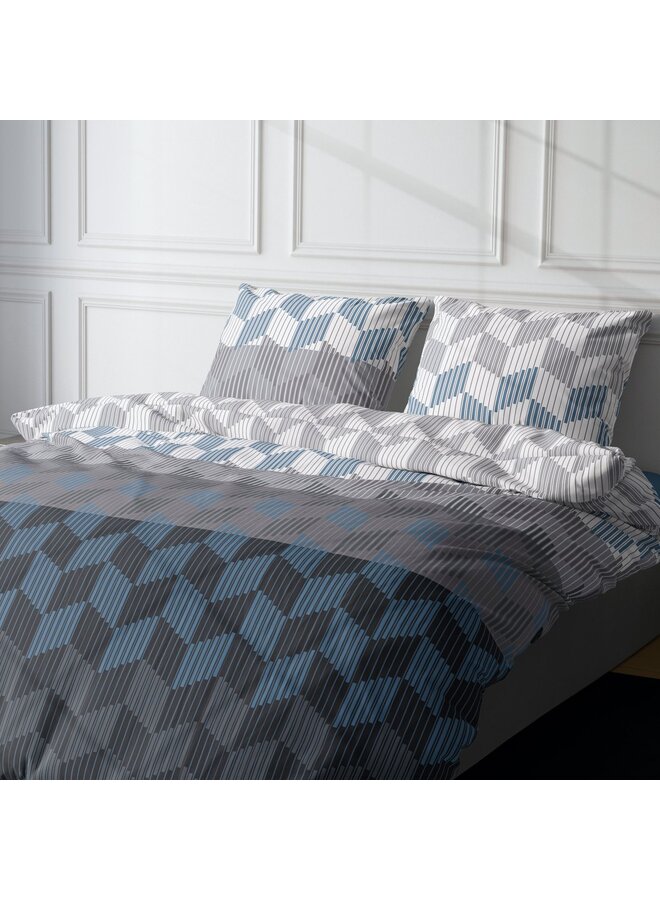 Satin d'Or Dekbedovertrek Coperni Grijs - Katoensatijn