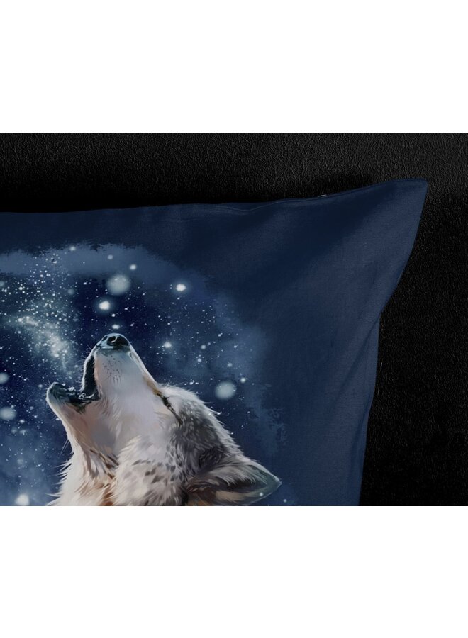 Pure Dekbedovertrek Moon Blauw - Microvezel