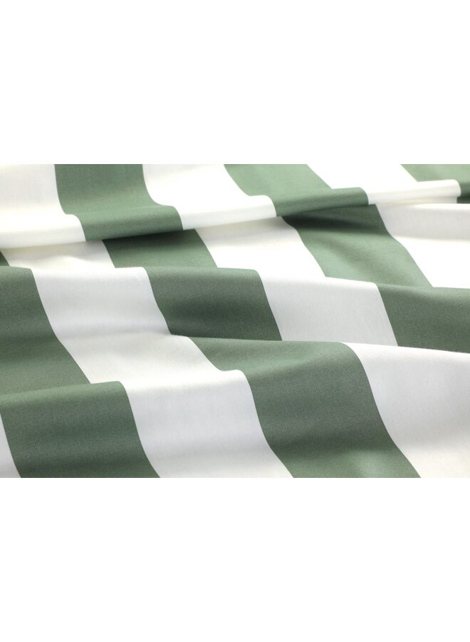 Papillon Katoen/Satijn Dekbedovertrek Groen