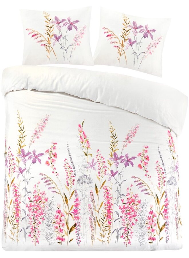 Dekbedovertrek Anna Multi - Katoensatijn