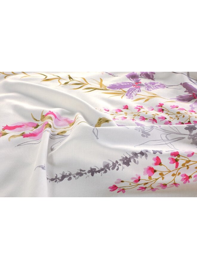 Papillon Dekbedovertrek Anna Multi - Katoensatijn