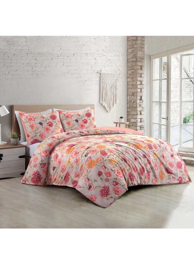 Papillon Dekbedovertrek Lauren Multi - Katoensatijn