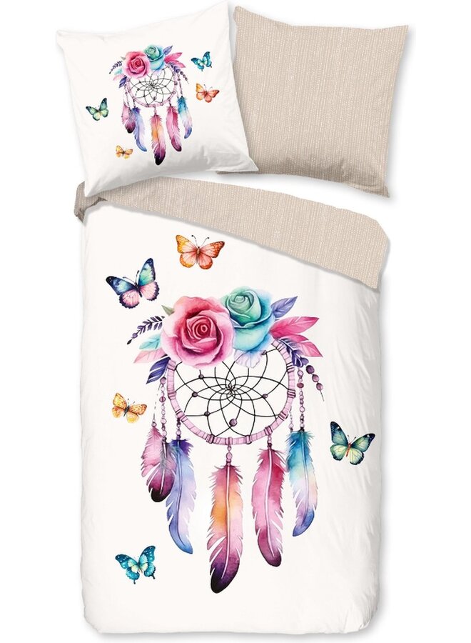 Good Morning Dekbedovertrek Kids Catchy Wit - Flanel