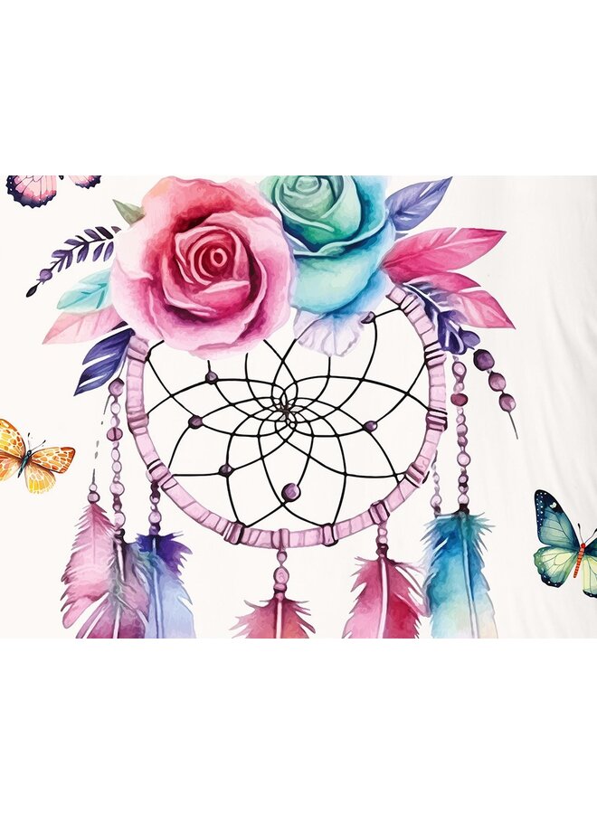 Good Morning Flanel Dekbedovertrek Multi