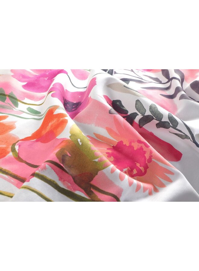 Papillon Dekbedovertrek Lola Multi - Katoensatijn