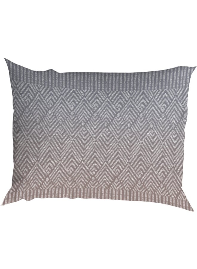 Romanette Dekbedovertrek Grossarl Grijs - Flanel