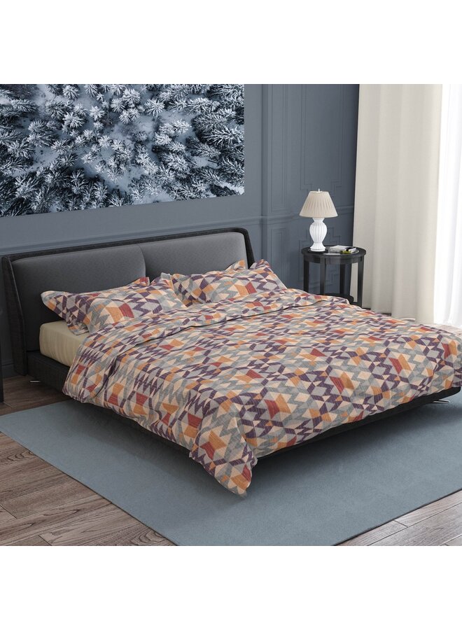 Romanette Dekbedovertrek Nevada Multi - Flanel